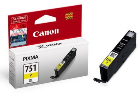 Hình của Mực in Canon CLI-751XL Yellow ink Tank (6456B001AA)
