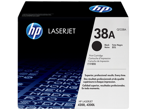 Hình của HP 38A Black Original LaserJet Toner Cartridge (Q1338A)